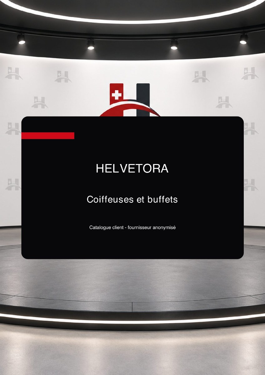 Coiffeuses et buffets
