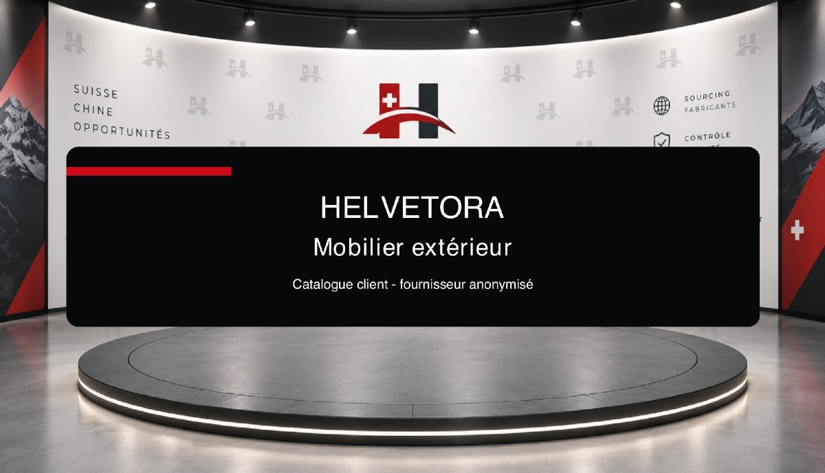 Mobilier extérieur
